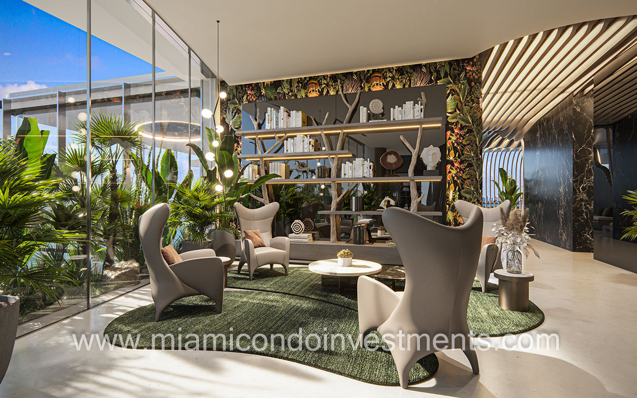 Aria Reserve South lounge area
