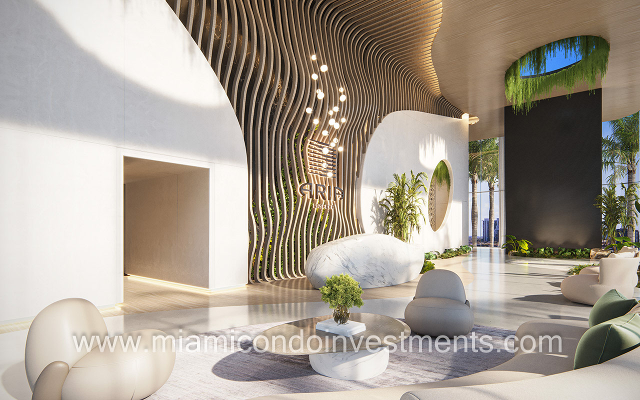 Aria Reserve sky lobby