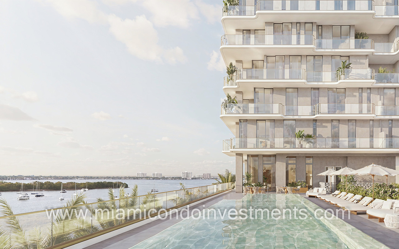 swimming pool at Tula Residences