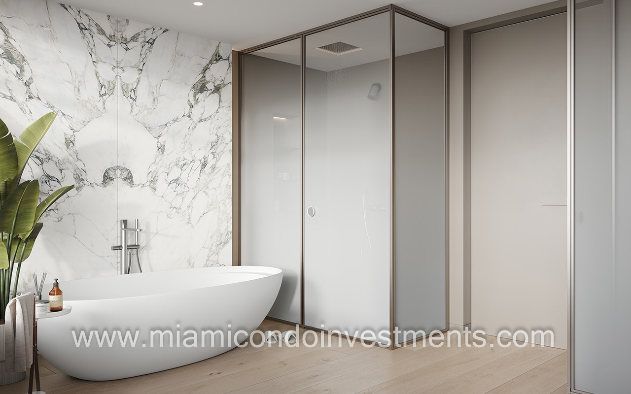 soaking tub shower option 1