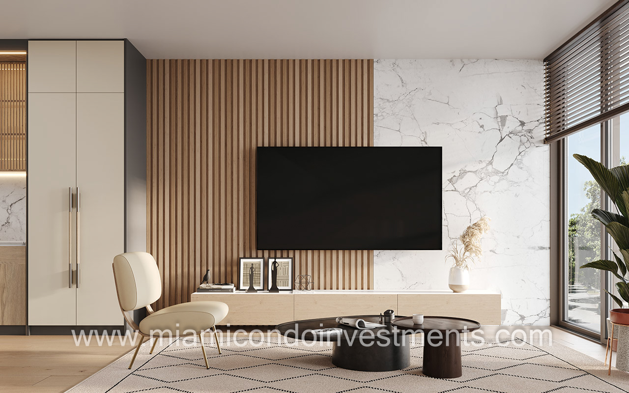 TV console option 2