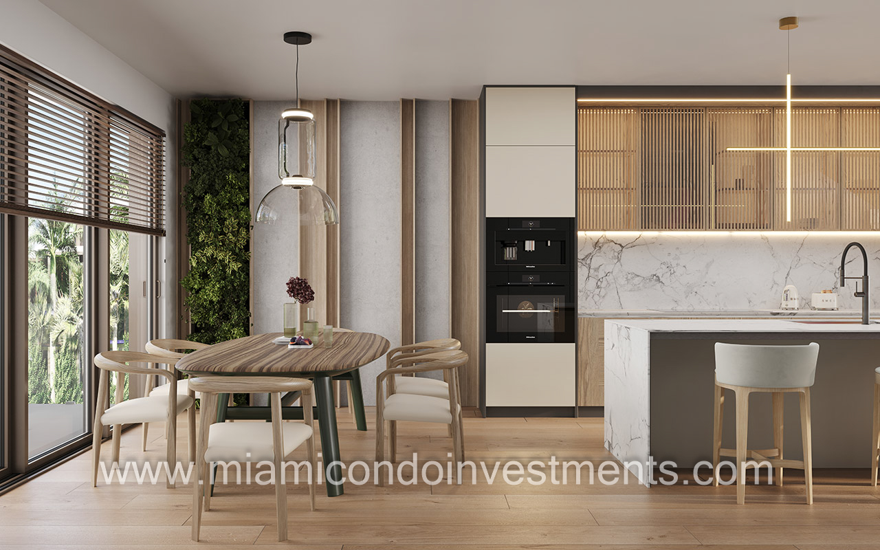 Villa 17 dining kitchen option 2