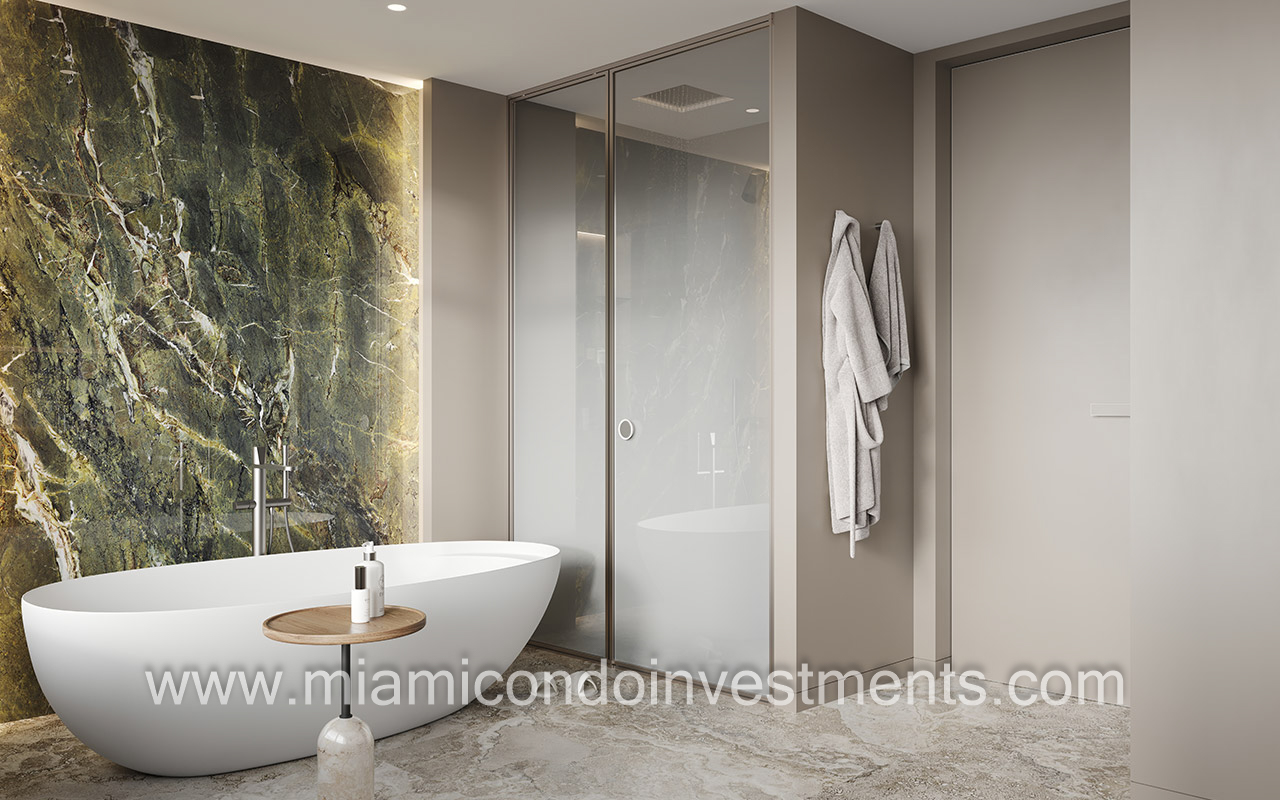 soaking tub shower option 2