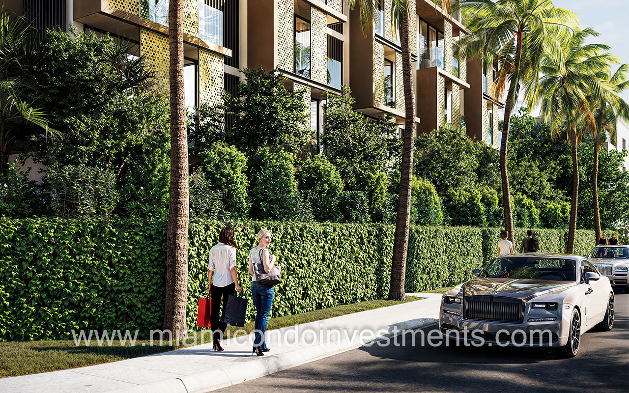 Villa 17 sidewalk