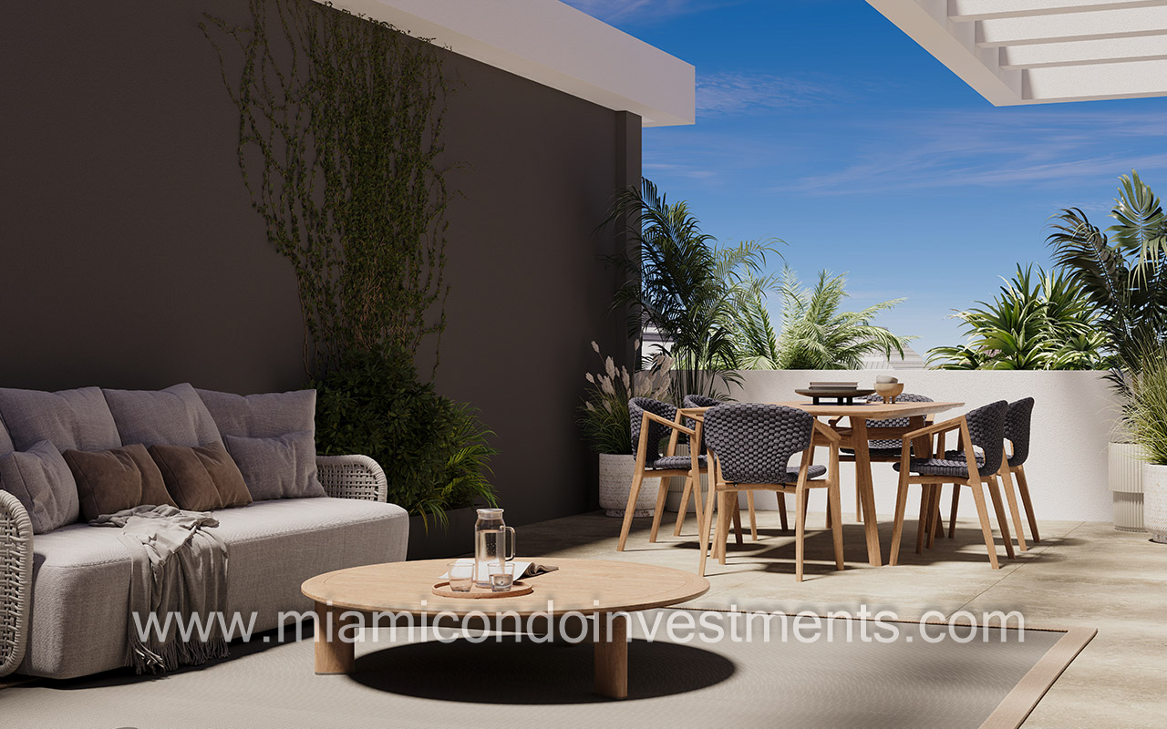 Villa 17 terrace