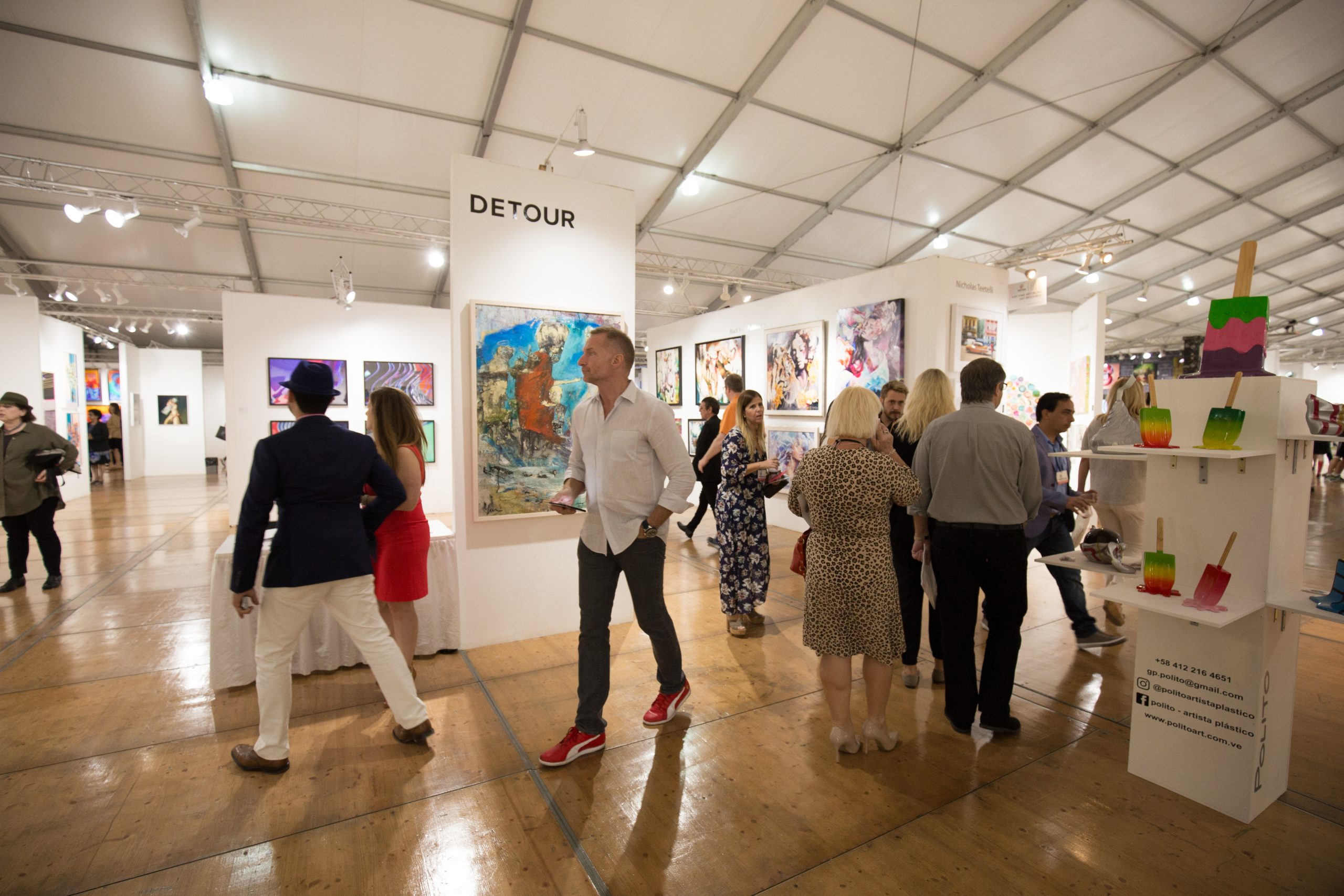 people at Art Basel Miami 