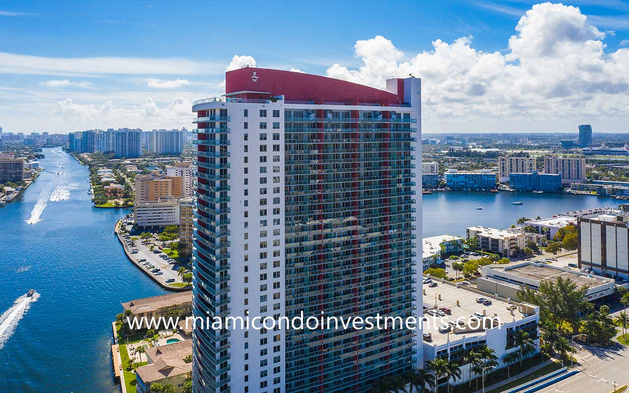 Beachwalk apartments in Hallandale Beach Florida