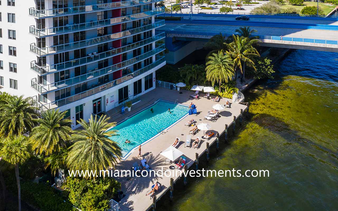 Beachwalk swimming pool and sundeck