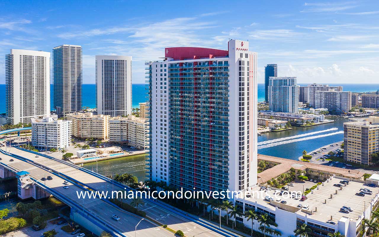 Beachwalk hotel & residences in Hallandale Beach