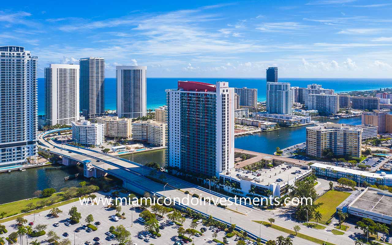 Beachwalk residences in Hallandale Beach
