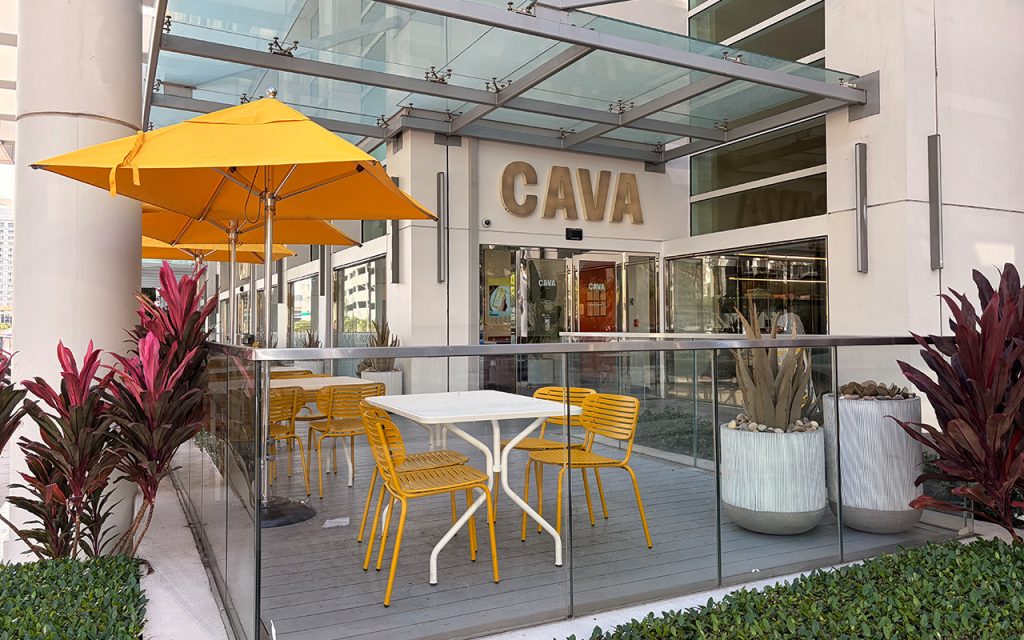 CAVA opens at 801 Brickell CAVA opens at 801 Brickell