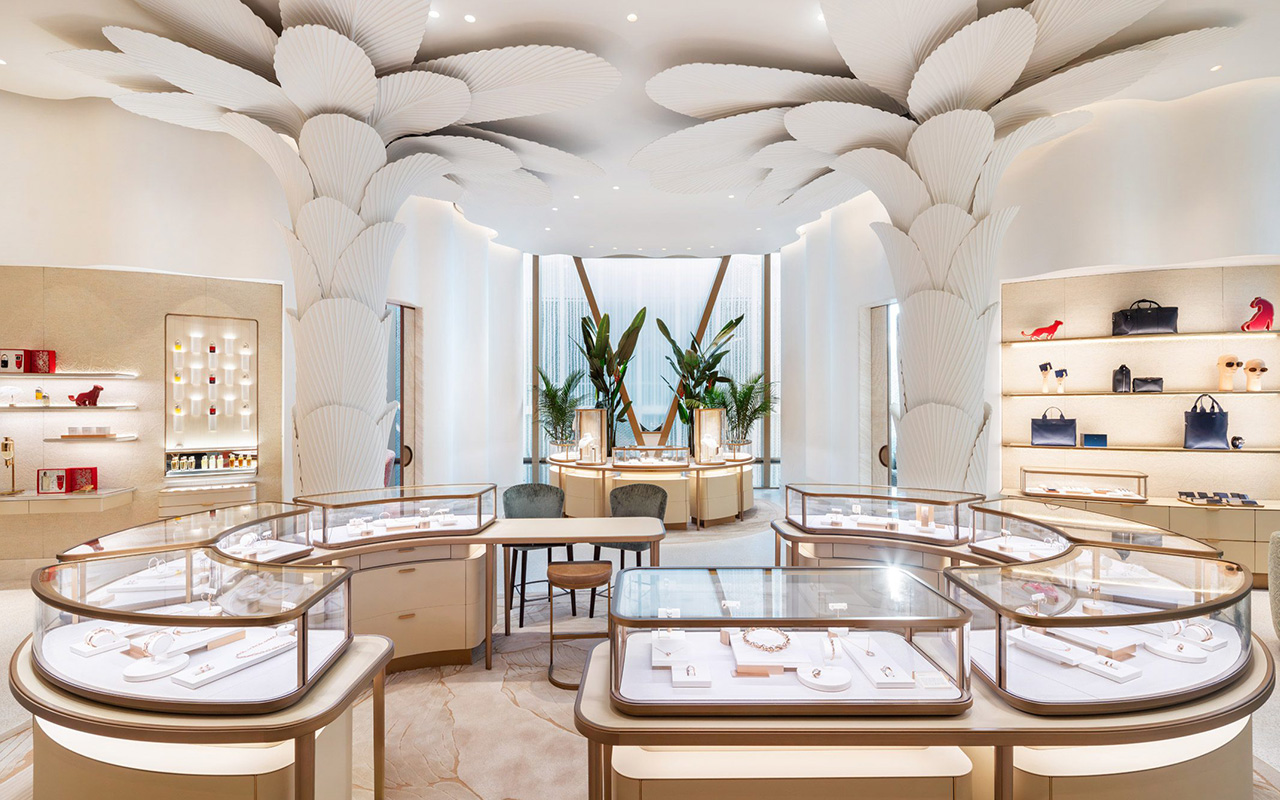 Cartier store in the Miami Design District