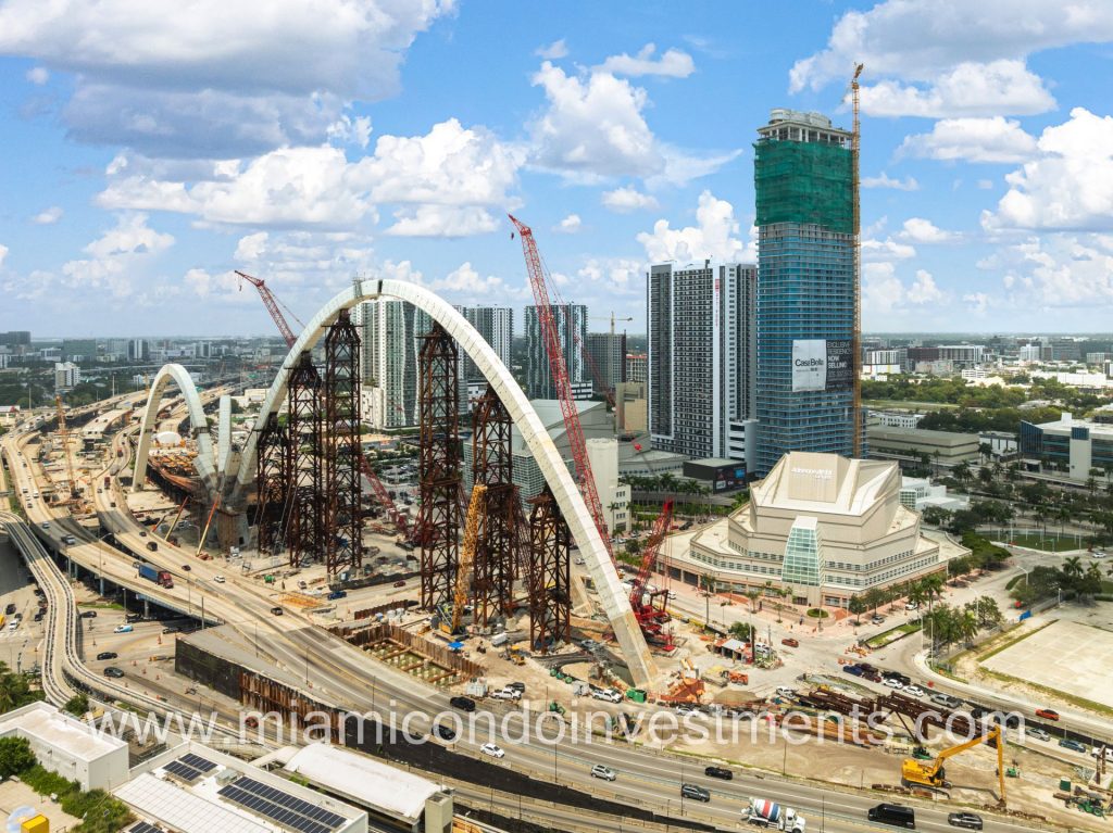 Signature Bridge and Casa Bella construction
