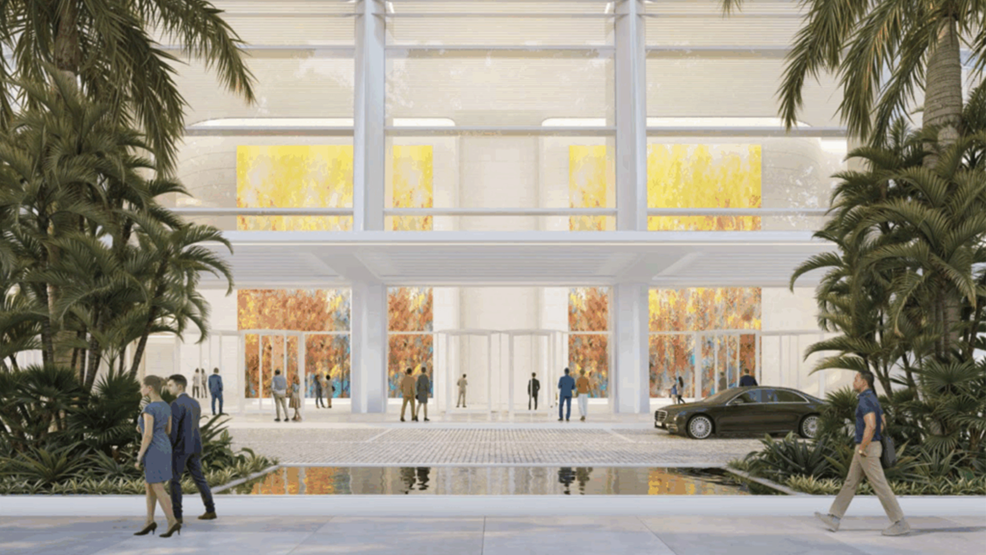 Citadel HQ Tower lobby entrance