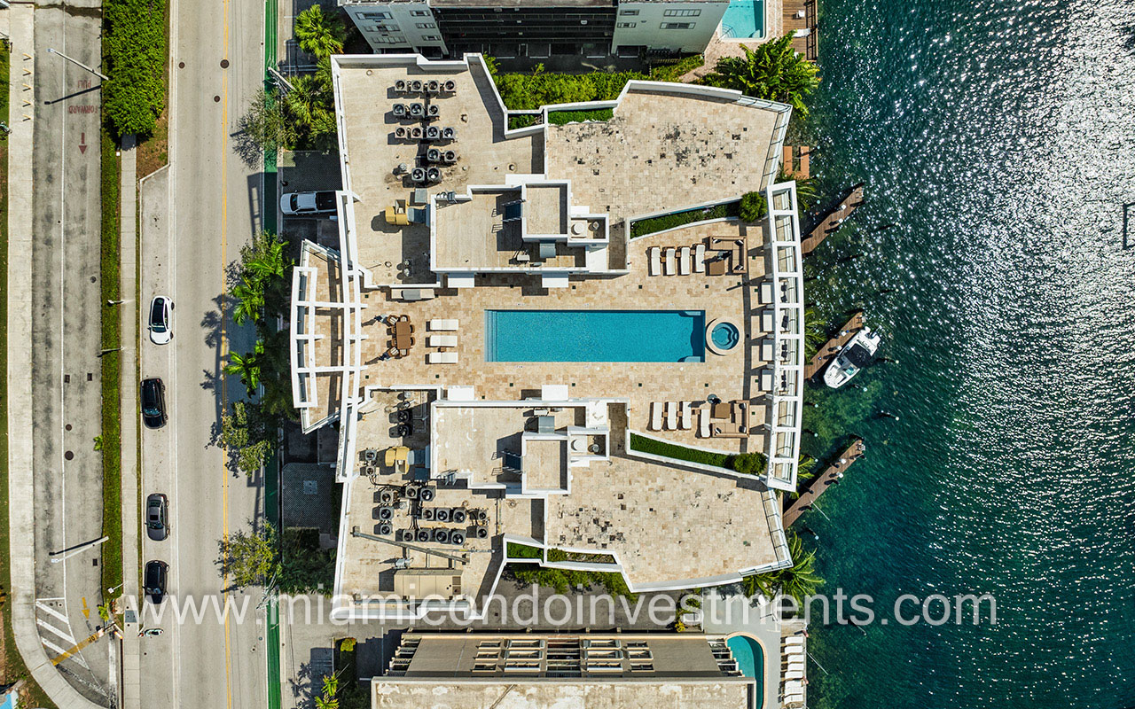 Riva Bay Harbor rooftop pool deck