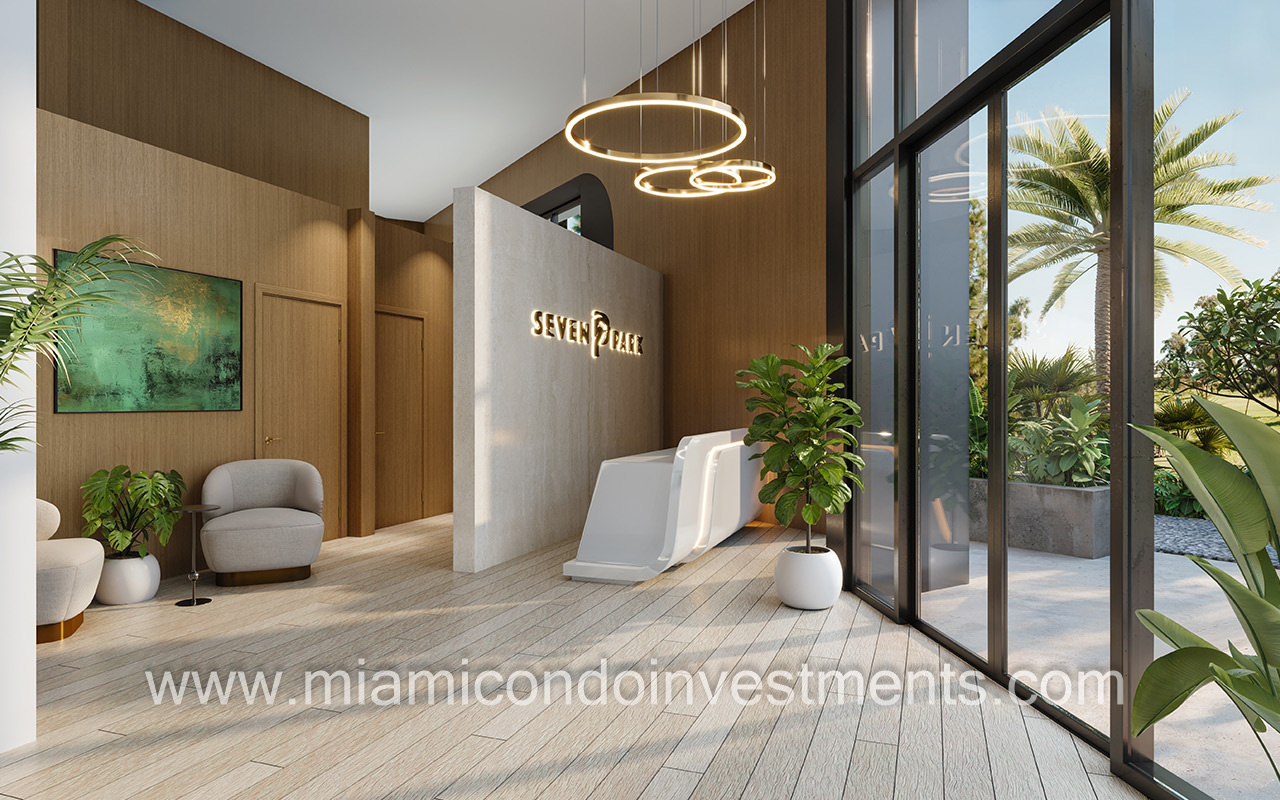 Seven Park lobby
