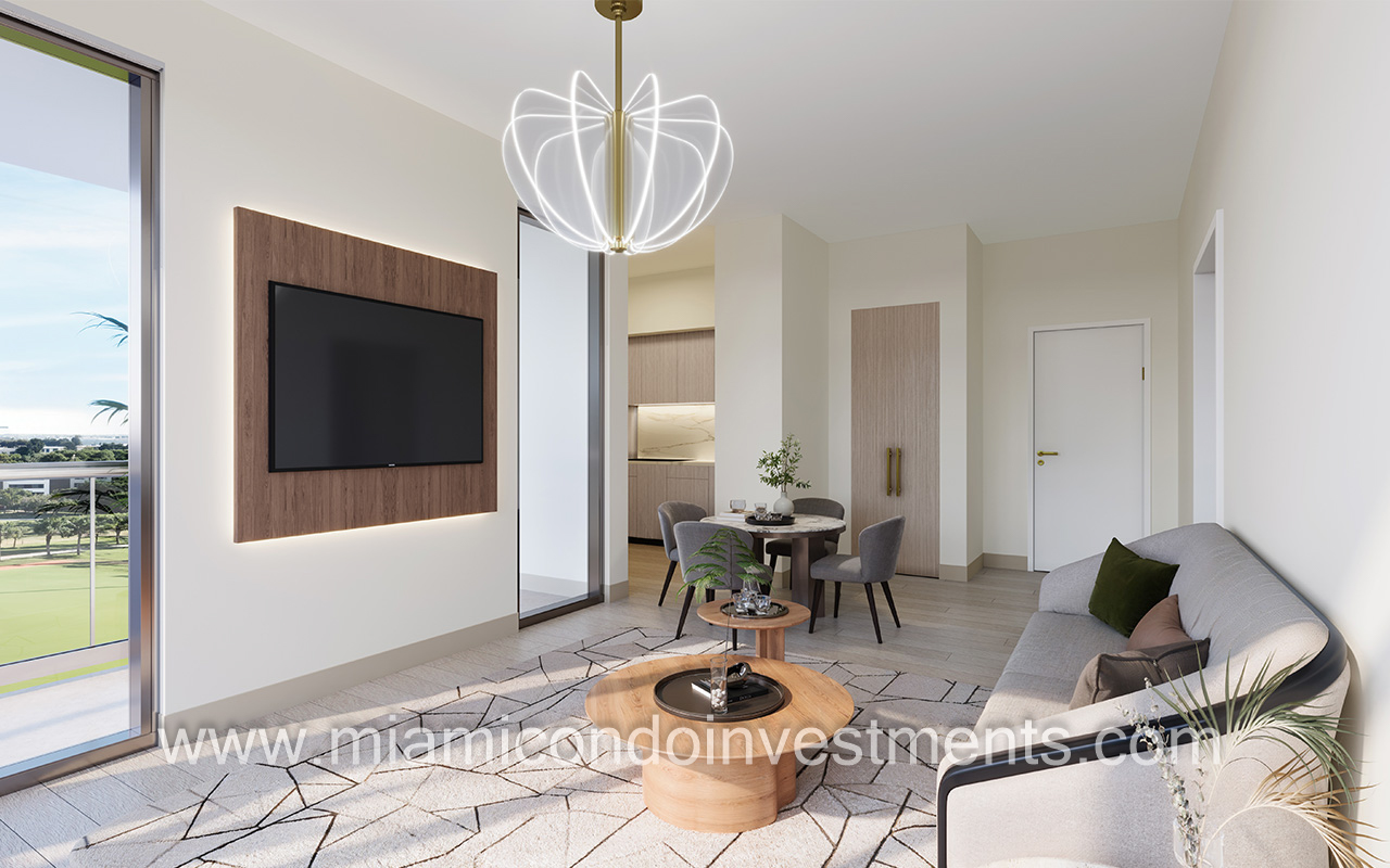 Seven Park living room