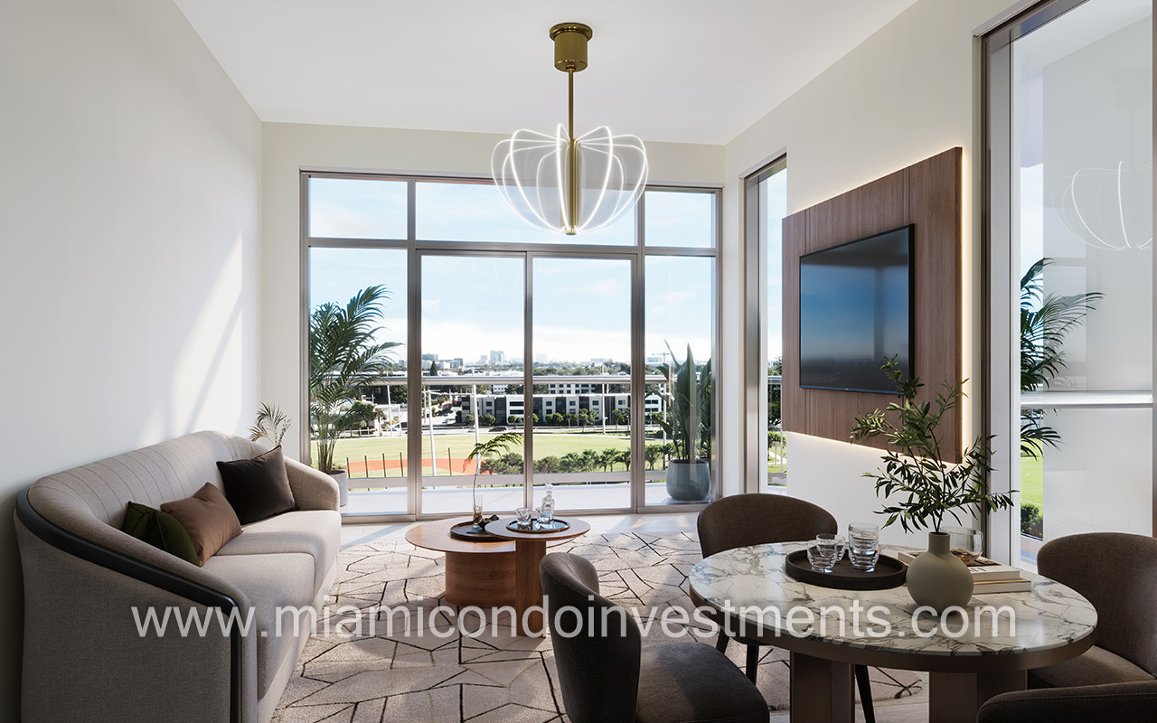 Seven Park living room views 2
