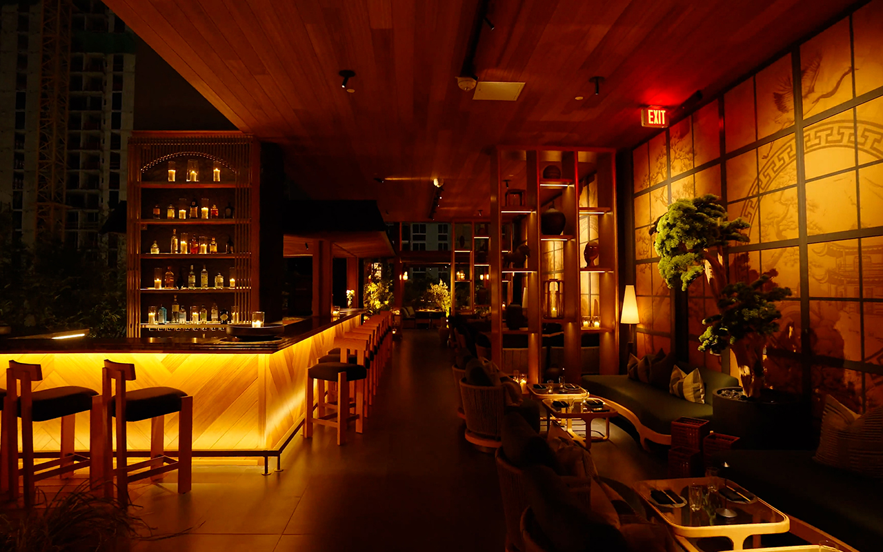 Yamashiro Miami bar and restaurant