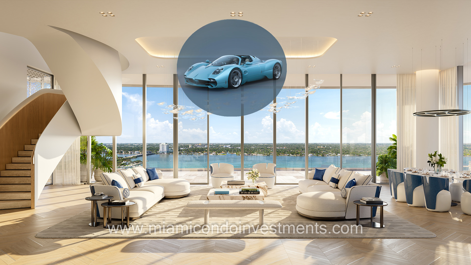 Pagani Residences duplex penthouse Utopia Roadster Miami Edition