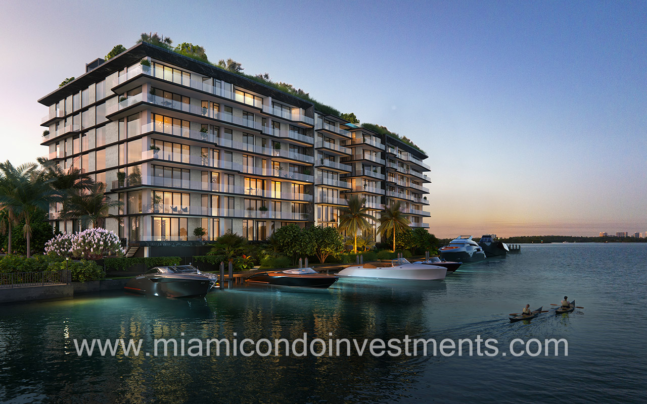 Bay Harbor Towers waterfront condo building