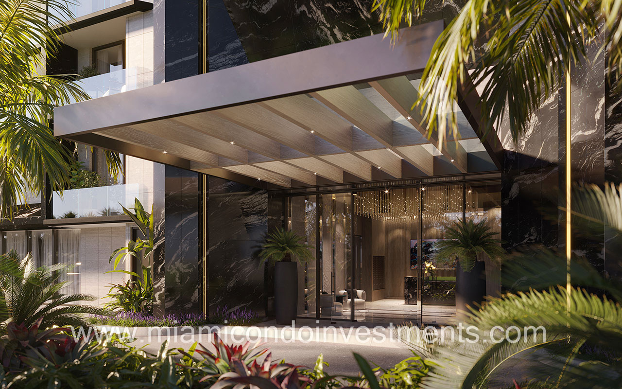 Bay Harbor Towers lobby entrance