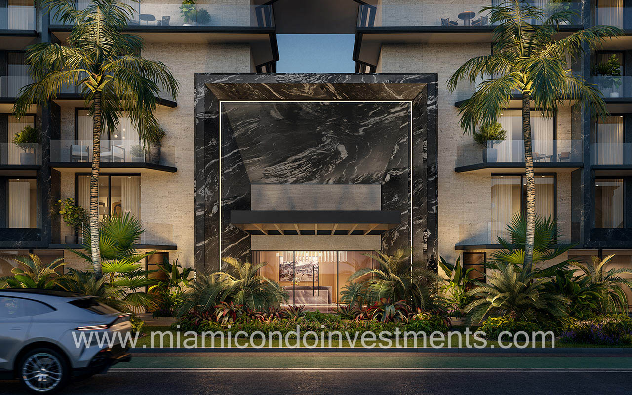 front exterior of Bay Harbor Towers