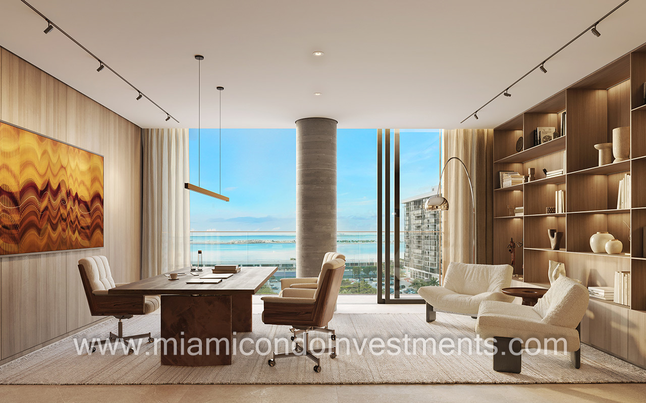 office in the penthouses at Colette