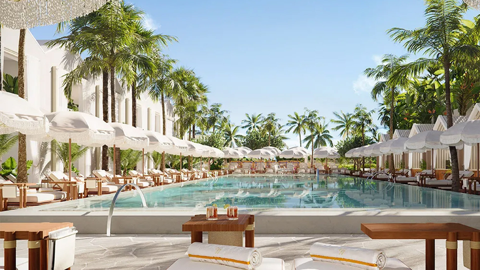 Delano Hotel swimming pool