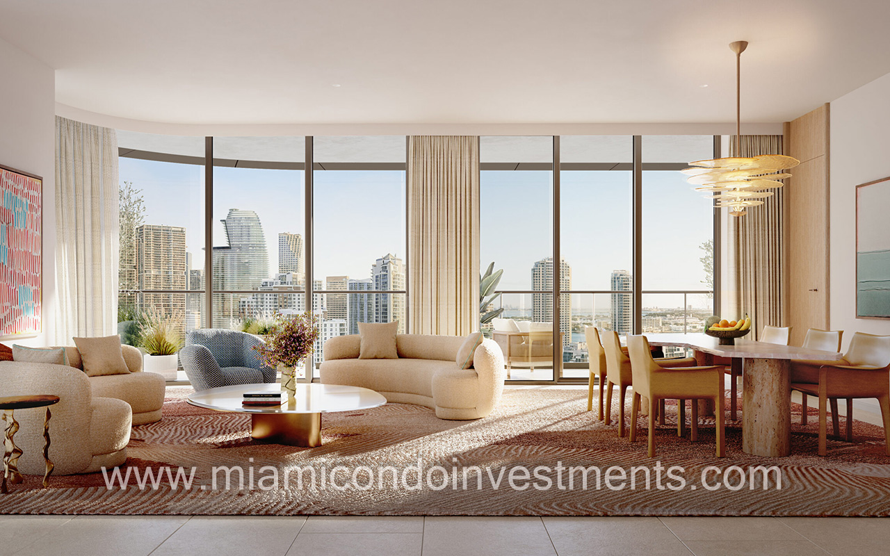 living room - Mandarin Oriental North Tower