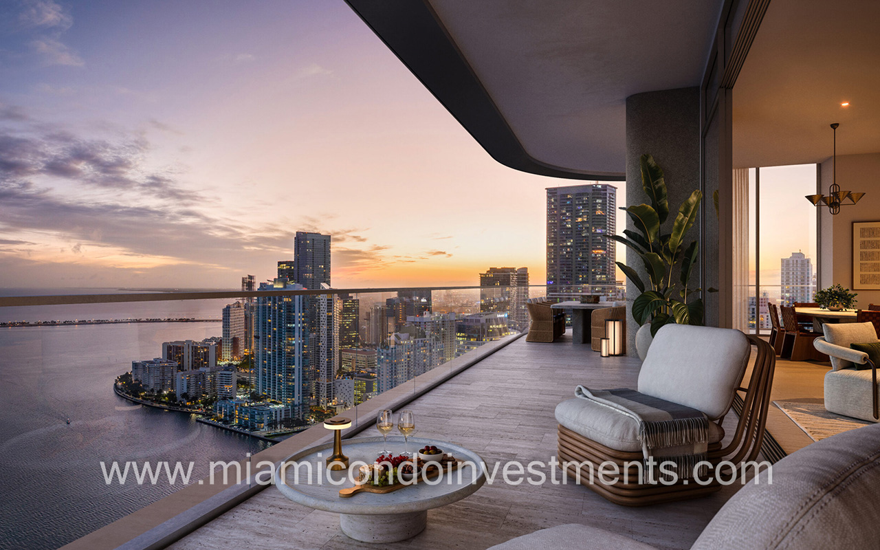 terrace - Mandarin Oriental North Tower