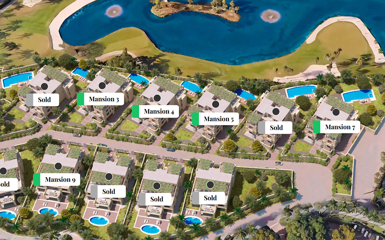 The Mansions on Fisher Island remaining inventory map The Mansions on Fisher Island remaining inventory map