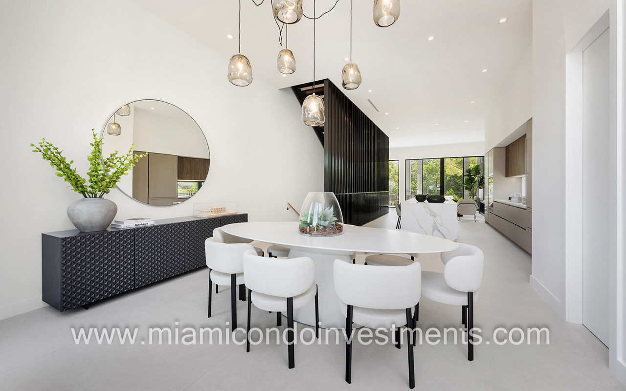 dining room   The Roads Townhomes