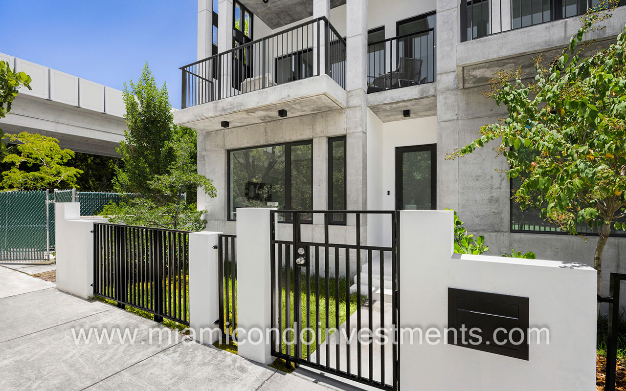 front gate entrance   The Roads Townhomes