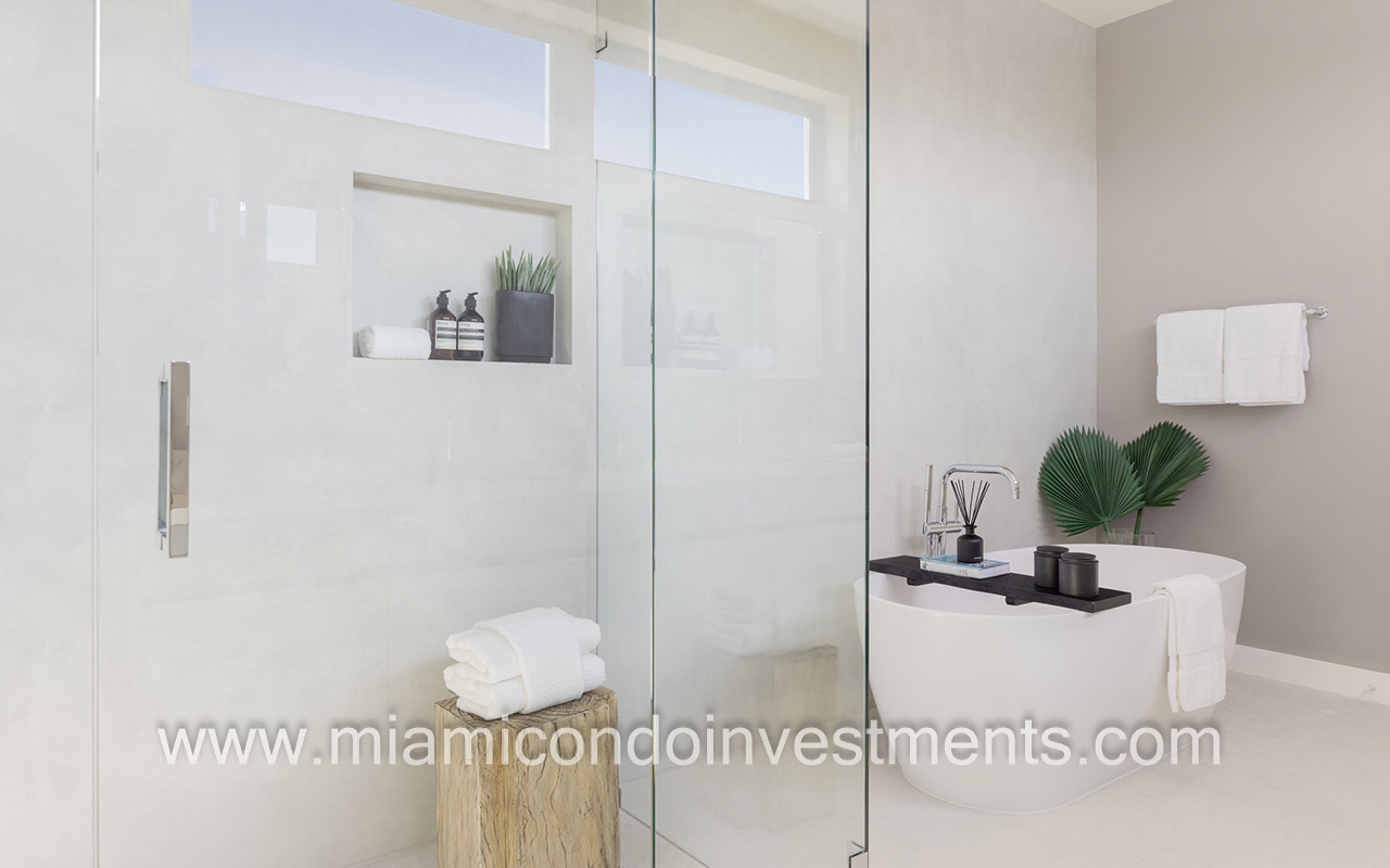 primary bathroom   The Roads Townhomes