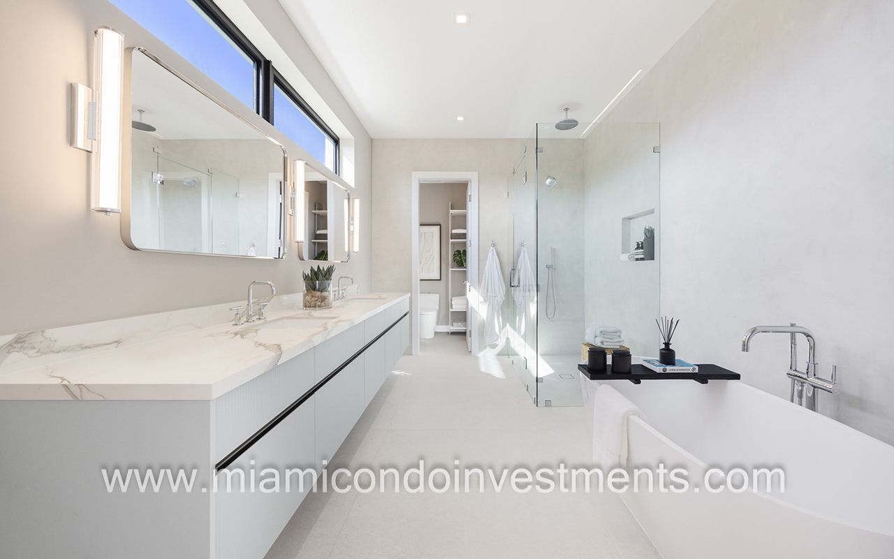 primary bathroom   The Roads Townhomes