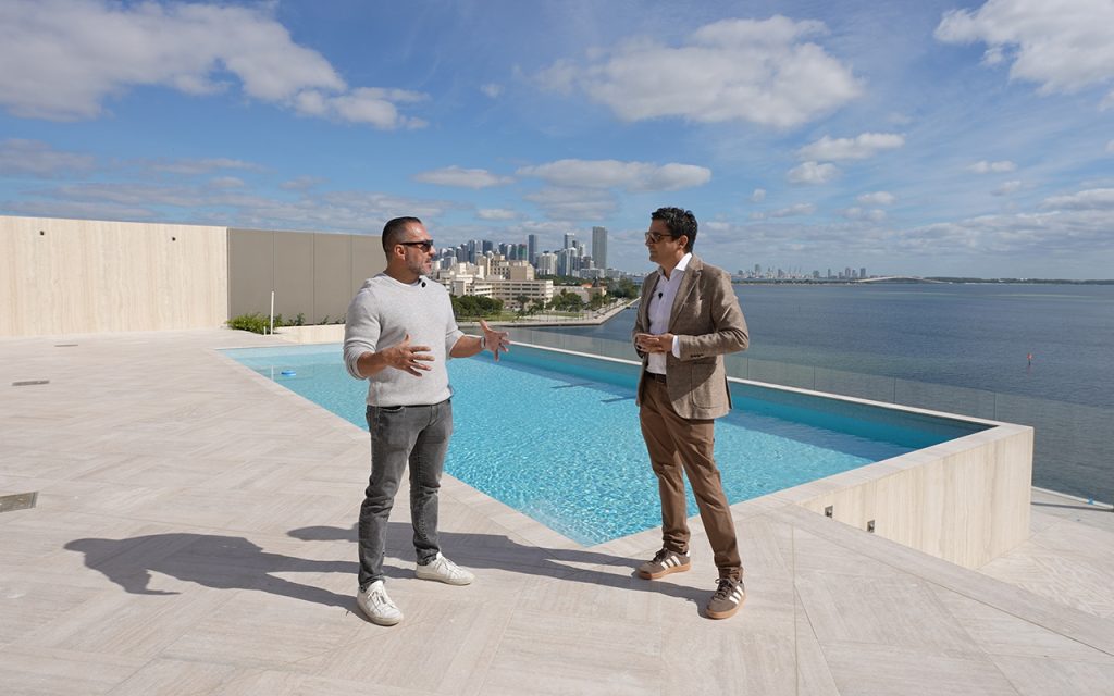 rooftop penthouse at VITA at Grove Isle