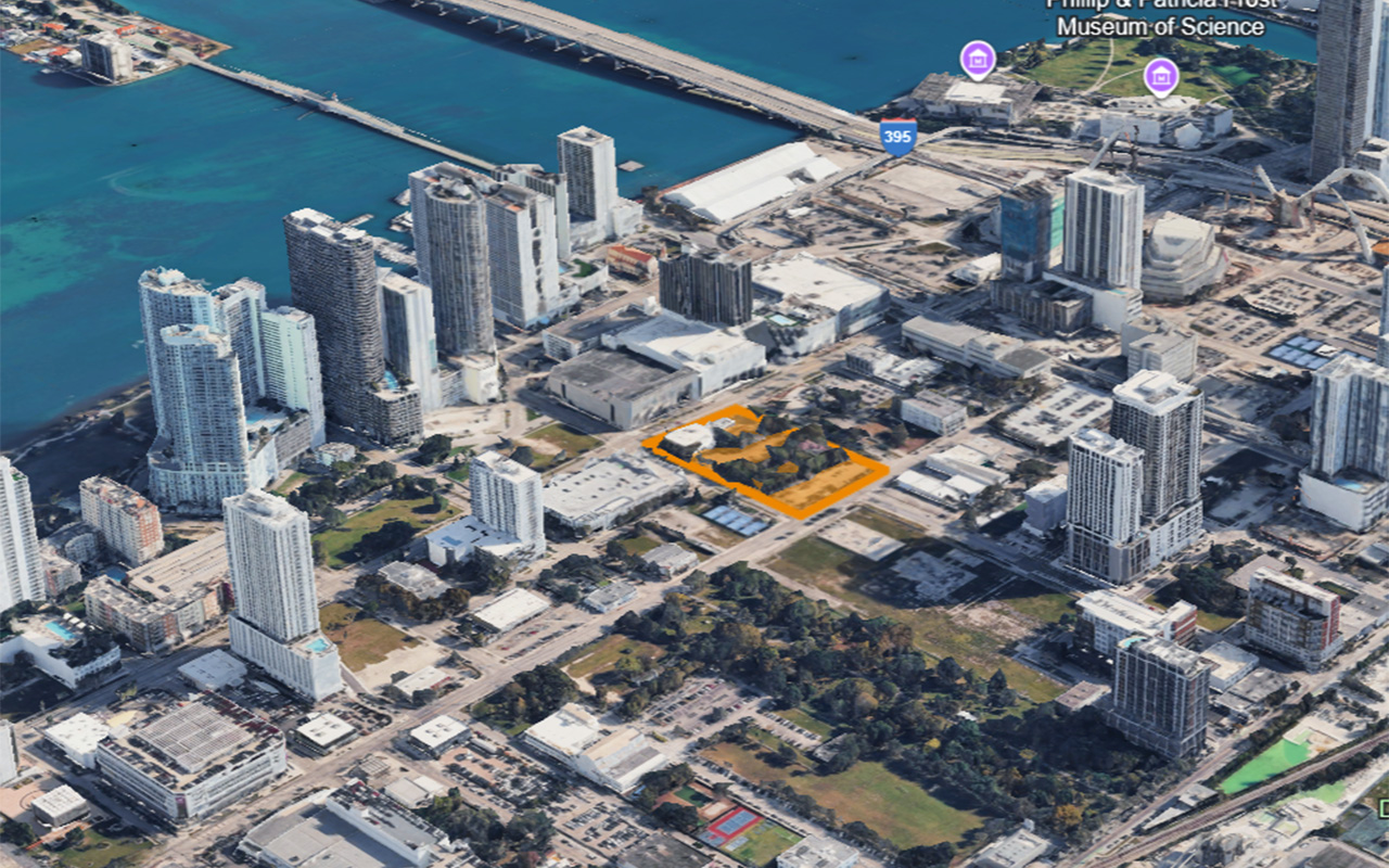 aerial view of the 1700 block owned by Melo Group aerial view of the 1700 block owned by Melo Group