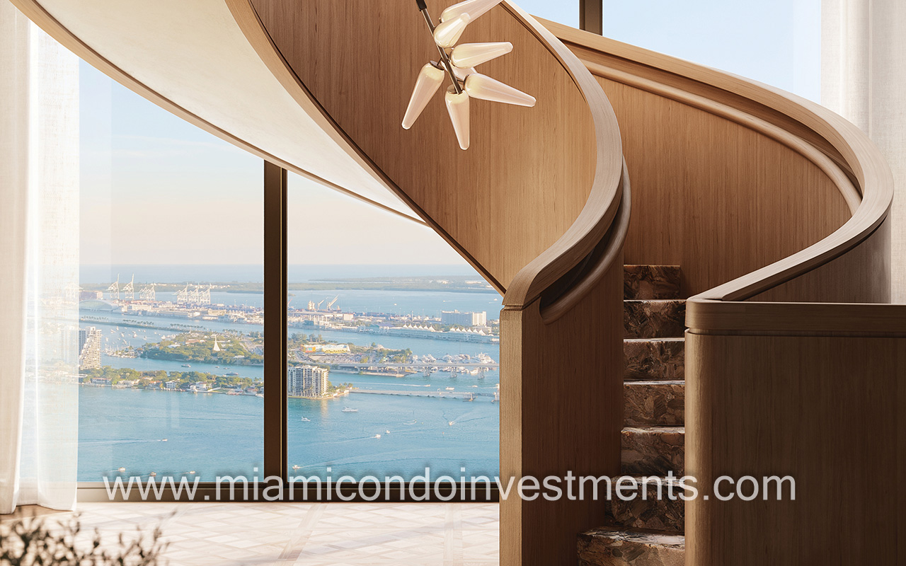 Villa Triplo staircase