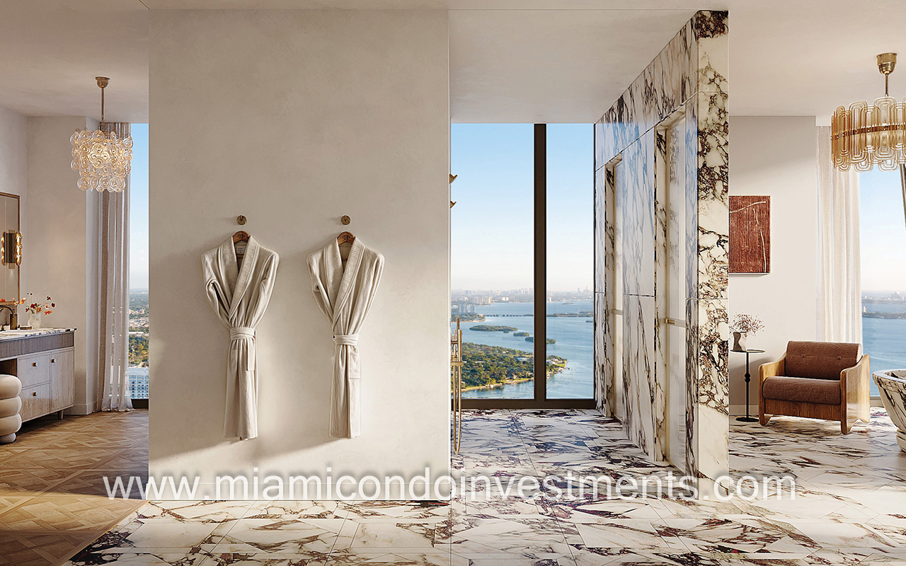 Villa Miami primo bathroom suite