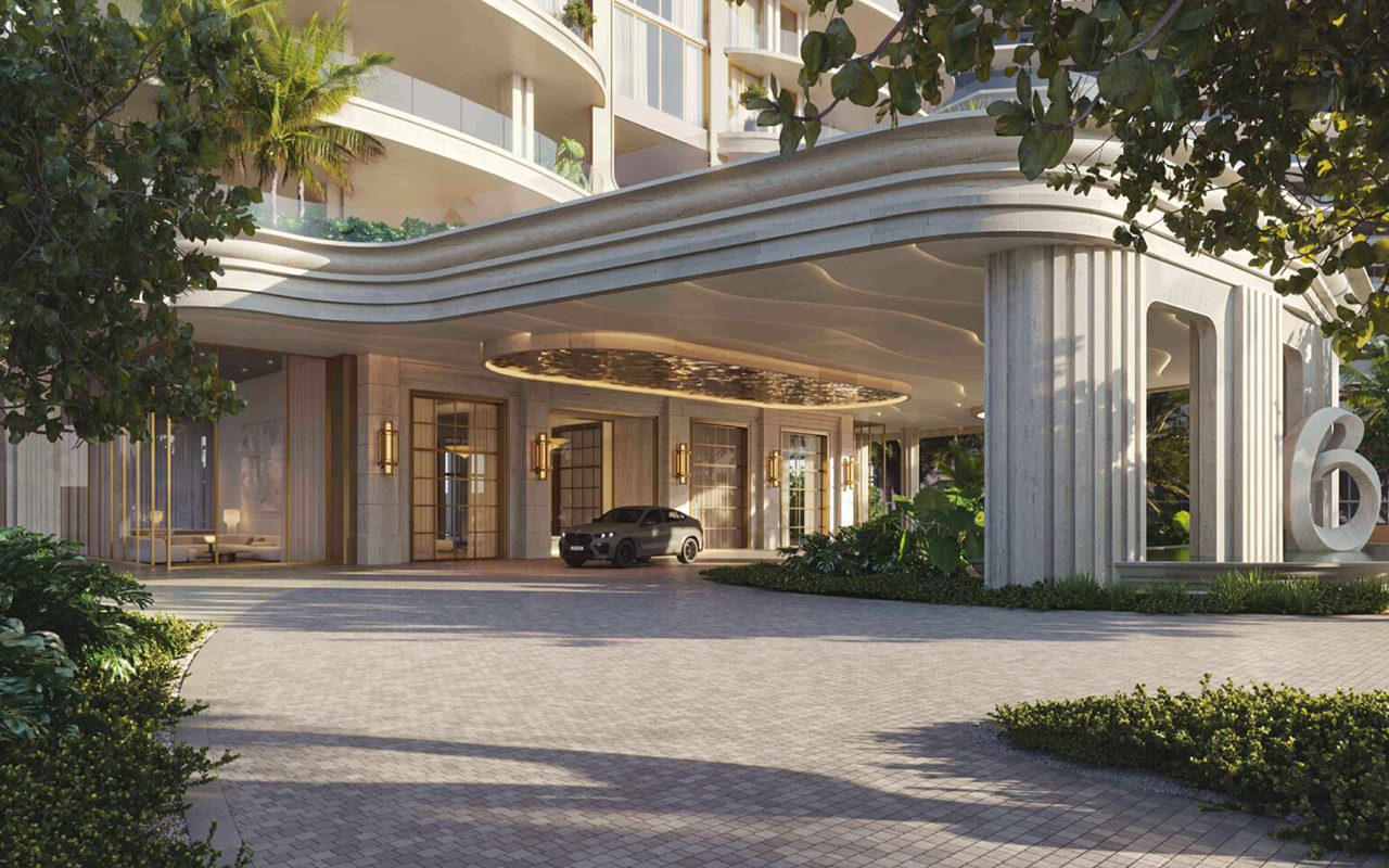 19051 Collins Ave porte cochere