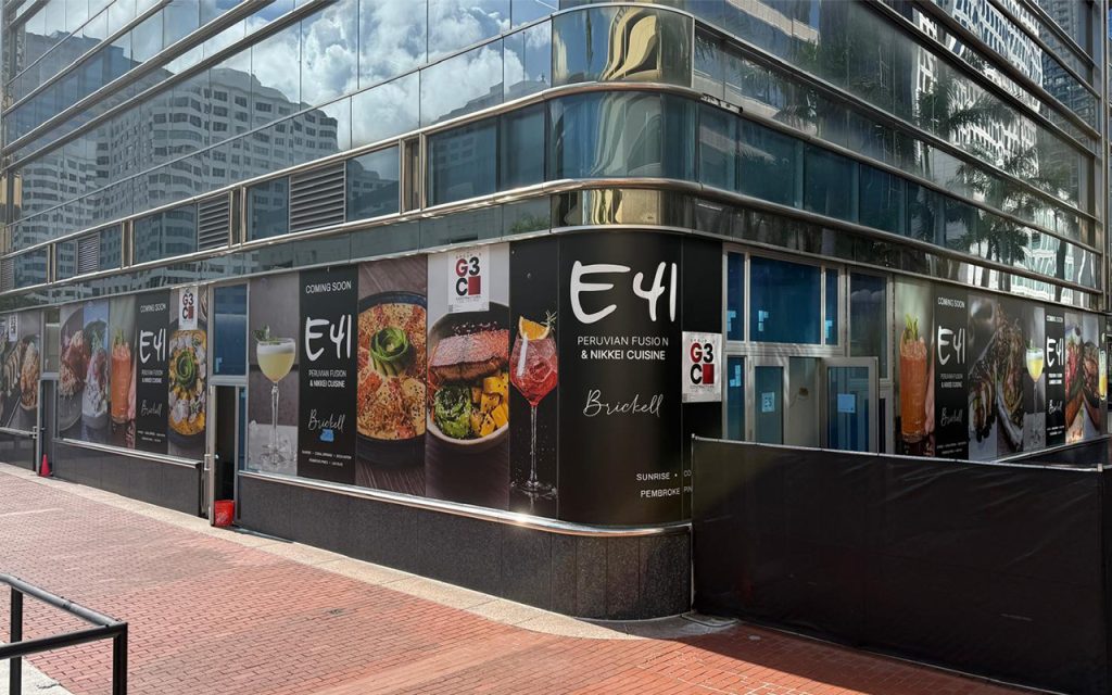 E41 Brickell restaurant coming soon to Miami