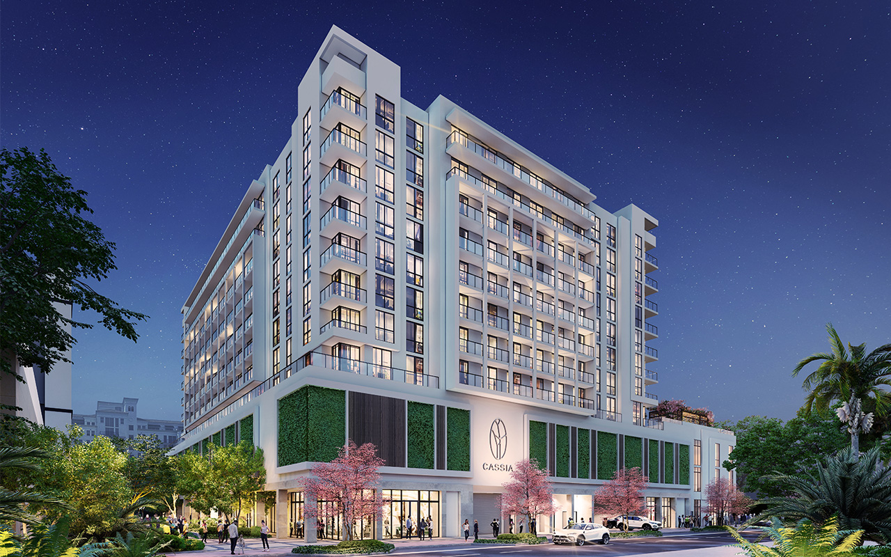 Cassia The Residences at Coral Gables tops off