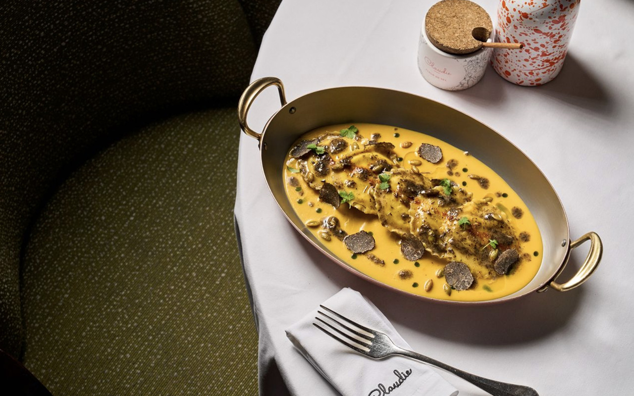 Claudie Miami pumpkin ravioli