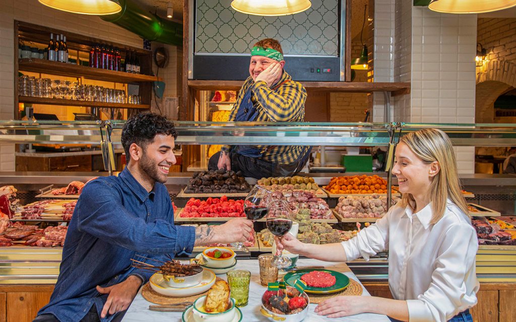 Mannarino dinner at the meat bar