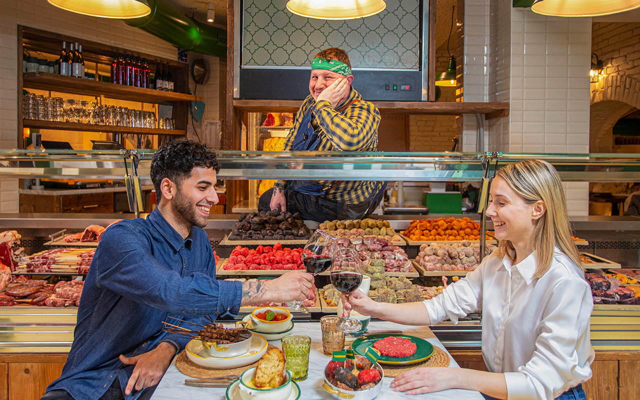 Mannarino dinner at the meat bar