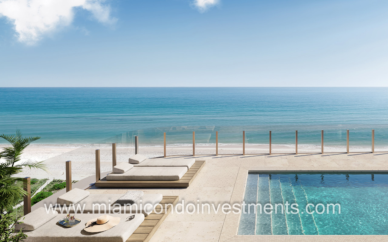 rooftop pool   Ocean House Surfside penthouse