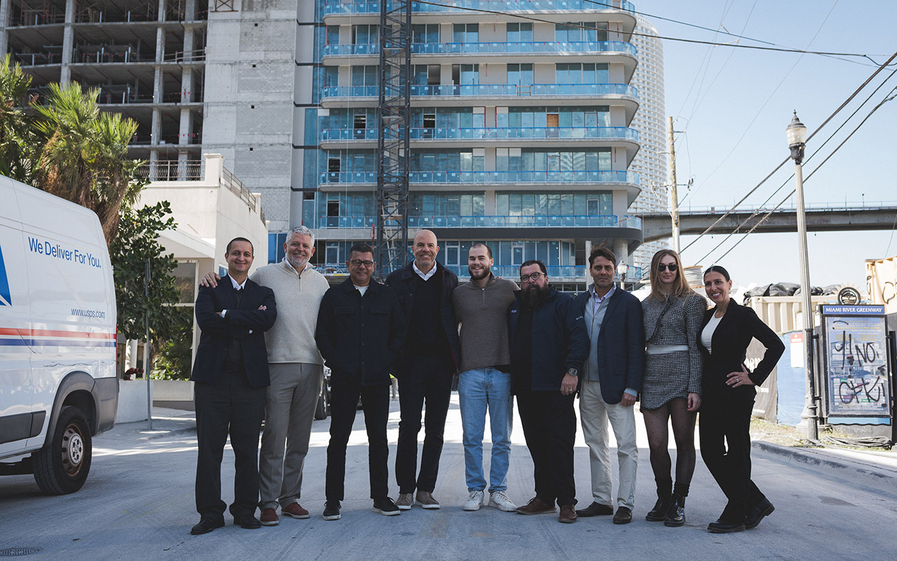 One Brickell Riverfront development team One Brickell Riverfront development team