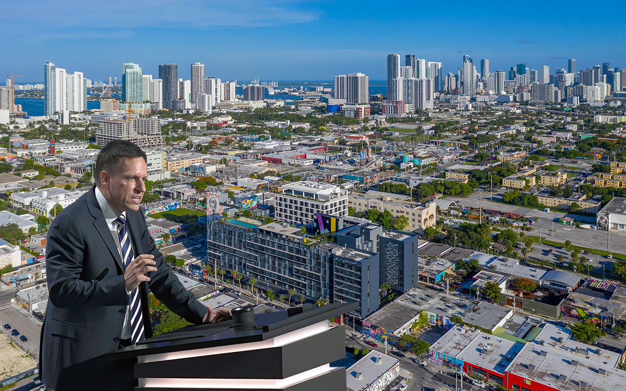 Peter Thiel relocates to Wynwood Miami