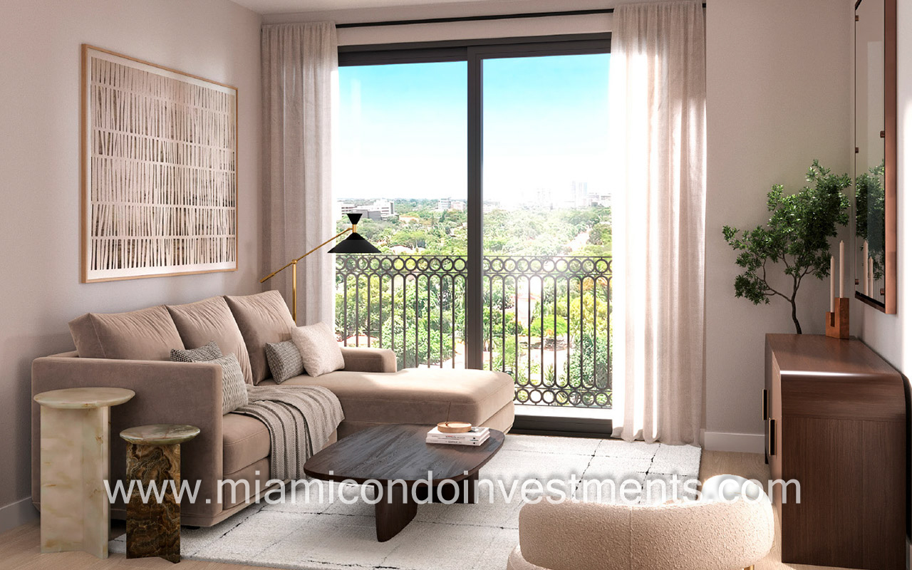 Seventeen Gables living room